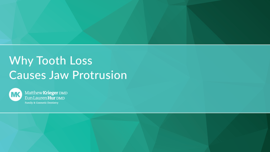 Why Tooth Loss Causes Jaw Protrusion